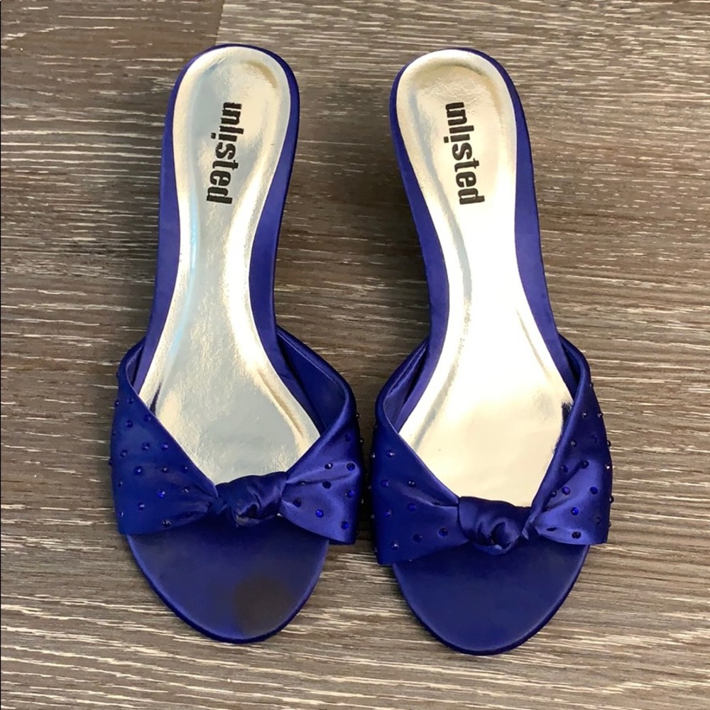 Unlisted Brand Blue Low Heels